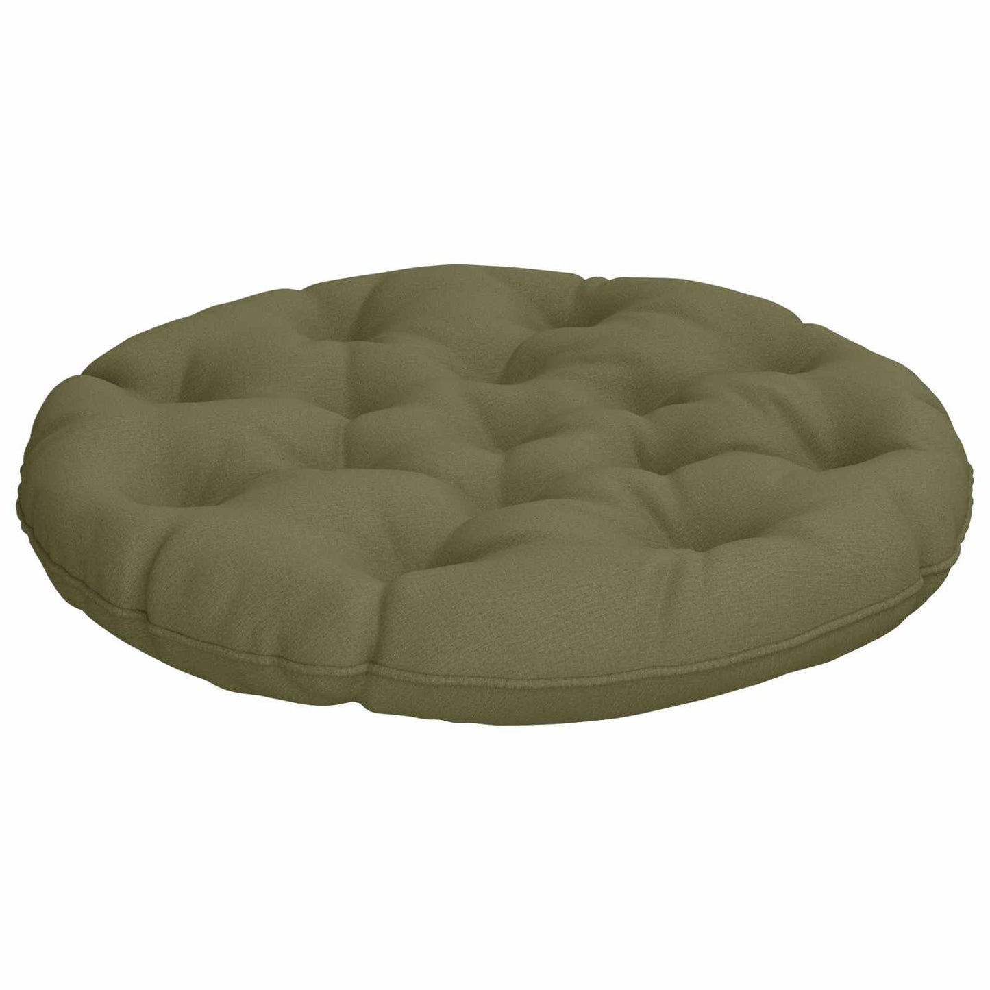 Hængestolspude VIANEN 100% polyester Olivengrøn Ø 80 x 12 cm