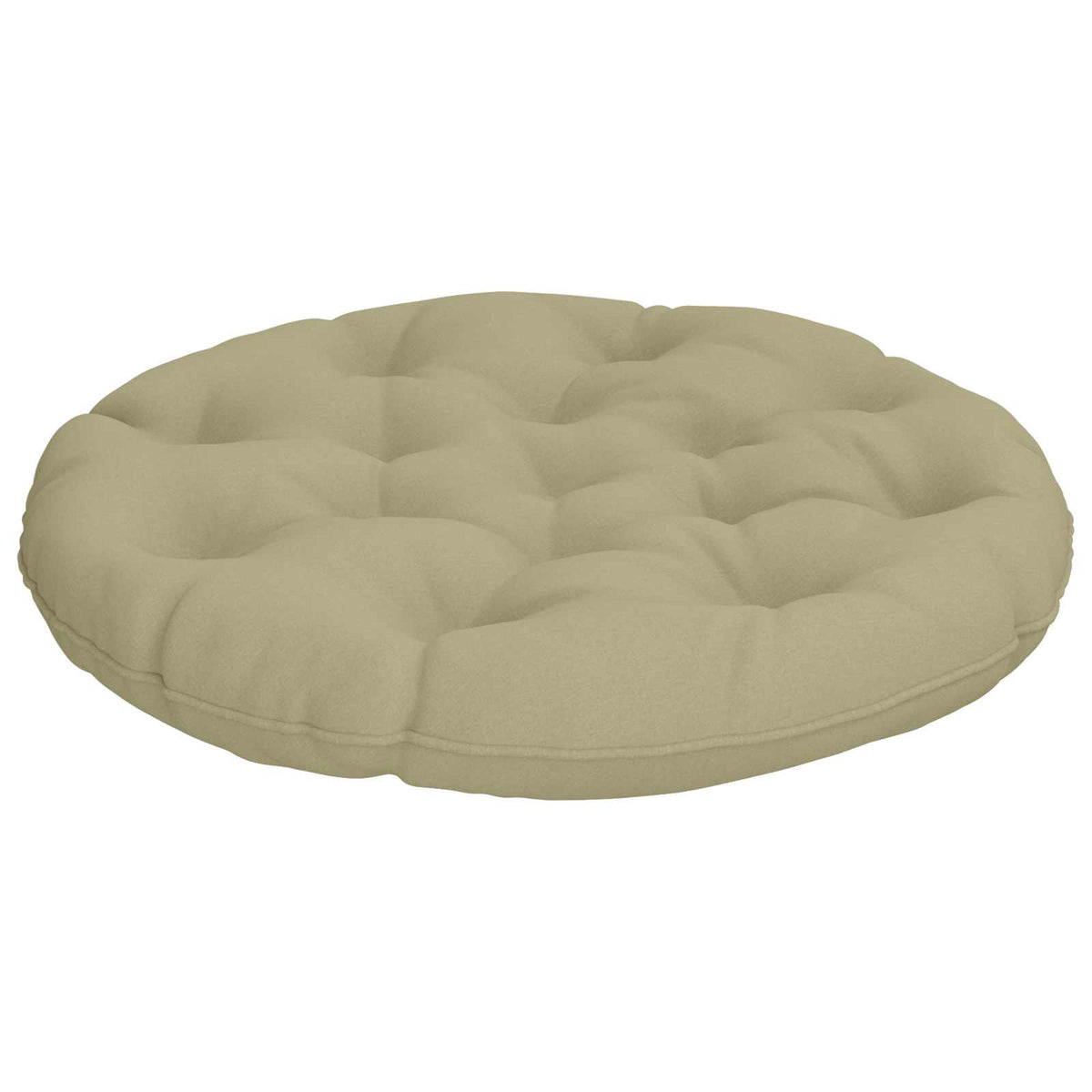 Hængestolspude VIANEN 100% polyester Lys grøn Ø 80 x 12 cm