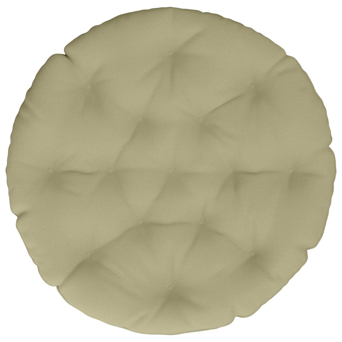 Hængestolspude VIANEN 100% polyester Lys grøn Ø 80 x 12 cm