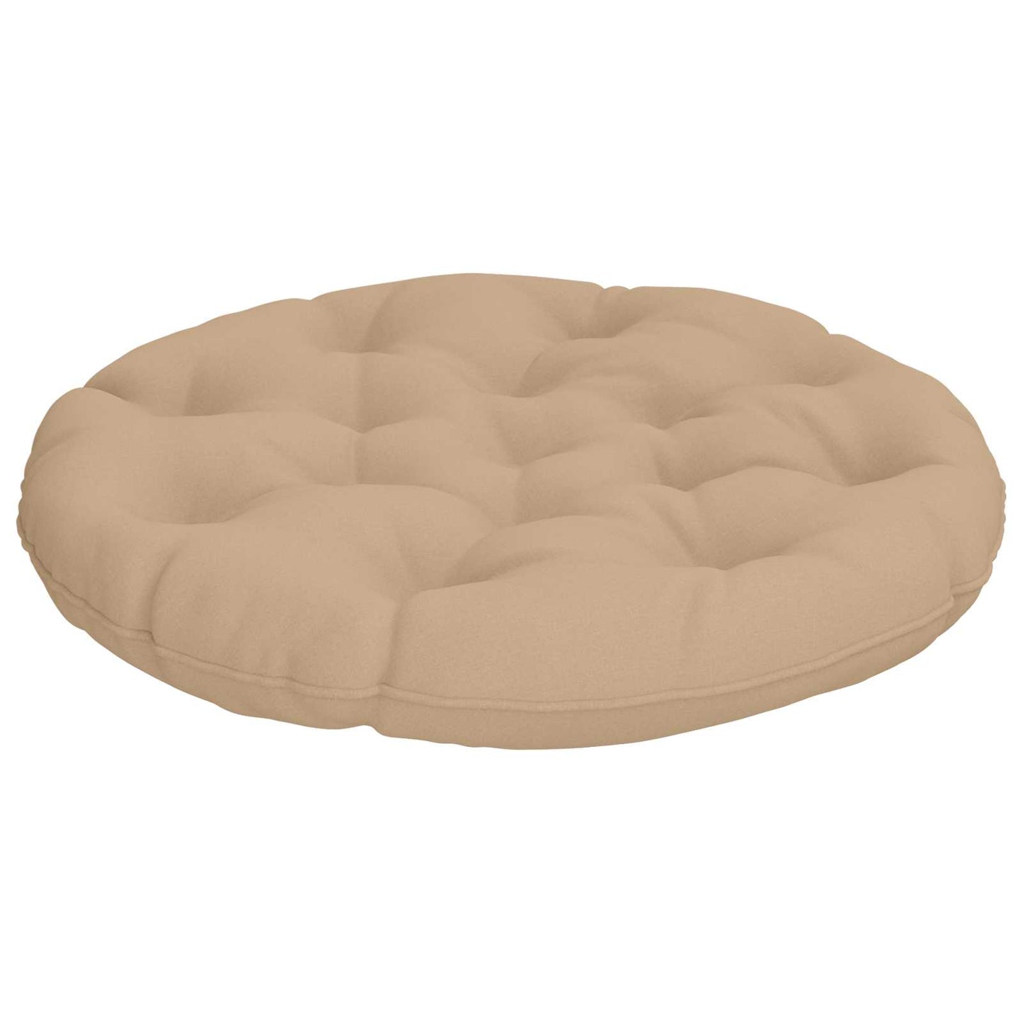 Hængestolspude VIANEN 100% polyester Sandfarvet Ø 80 x 12 cm