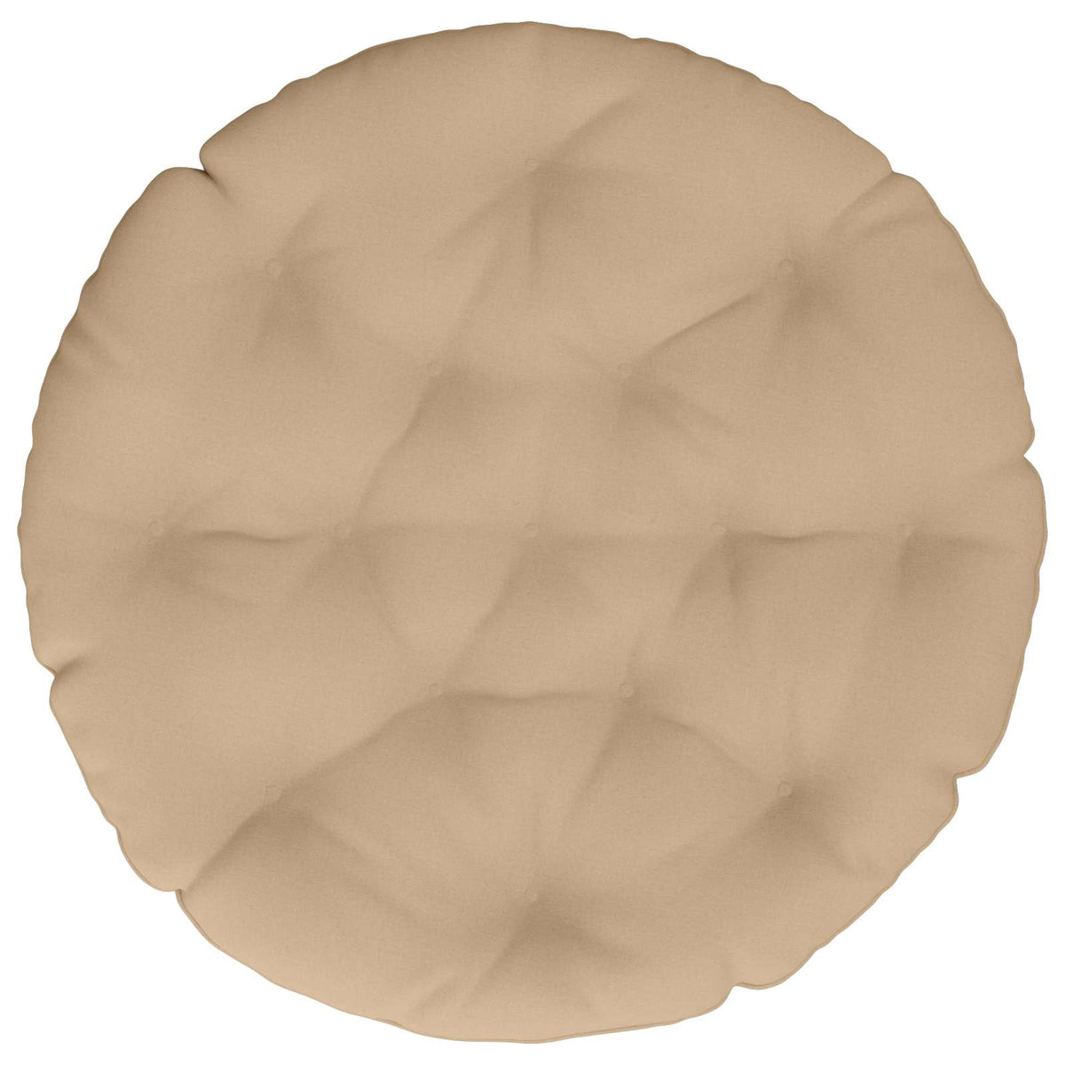 Hængestolspude VIANEN 100% polyester Sandfarvet Ø 80 x 12 cm