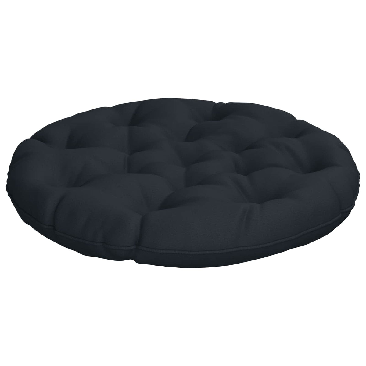 Hængestolspude VIANEN 100% polyester Mørk blå Ø 80 x 12 cm