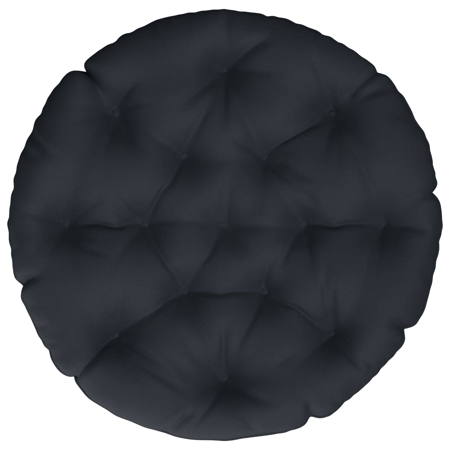 Hængestolspude VIANEN 100% polyester Mørk blå Ø 80 x 12 cm