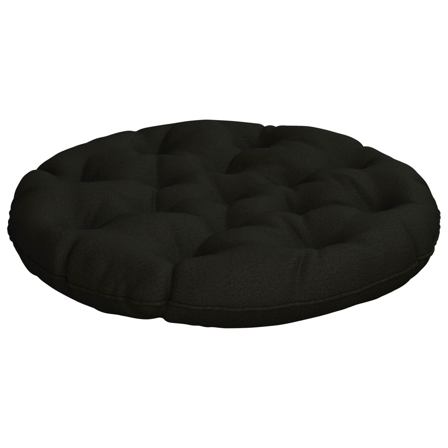 Hængestolspude VIANEN 100% polyester Sort Ø 80 x 12 cm