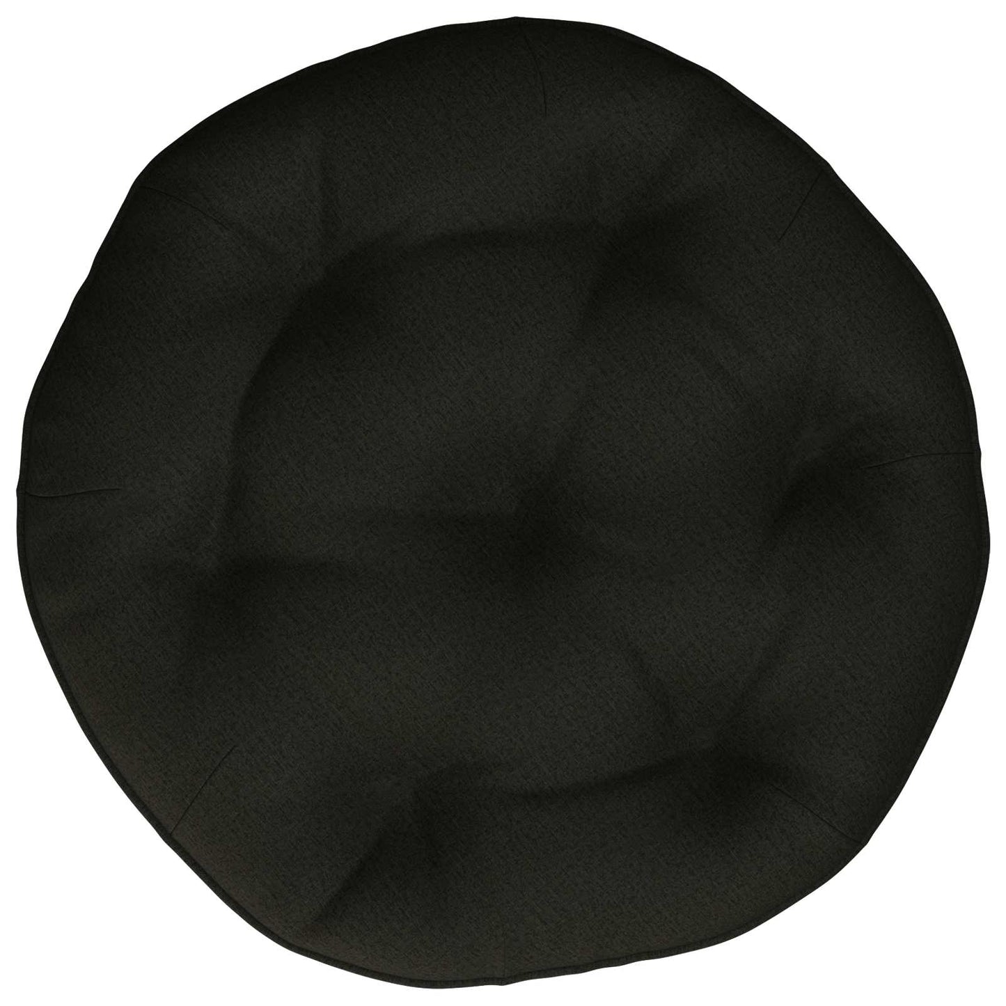 Hængestolspude VIANEN 100% polyester Sort Ø 60 x 10 cm