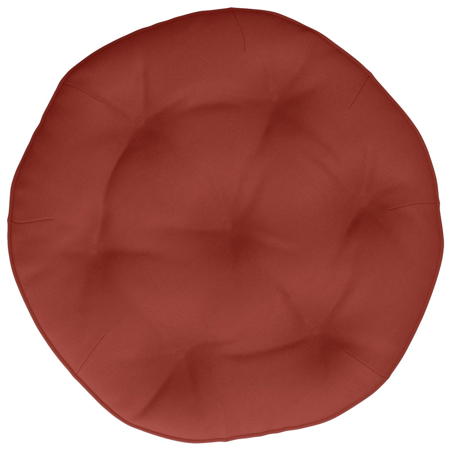 Hængestolspude VIANEN 100% polyester Rød Ø 60 x 10 cm