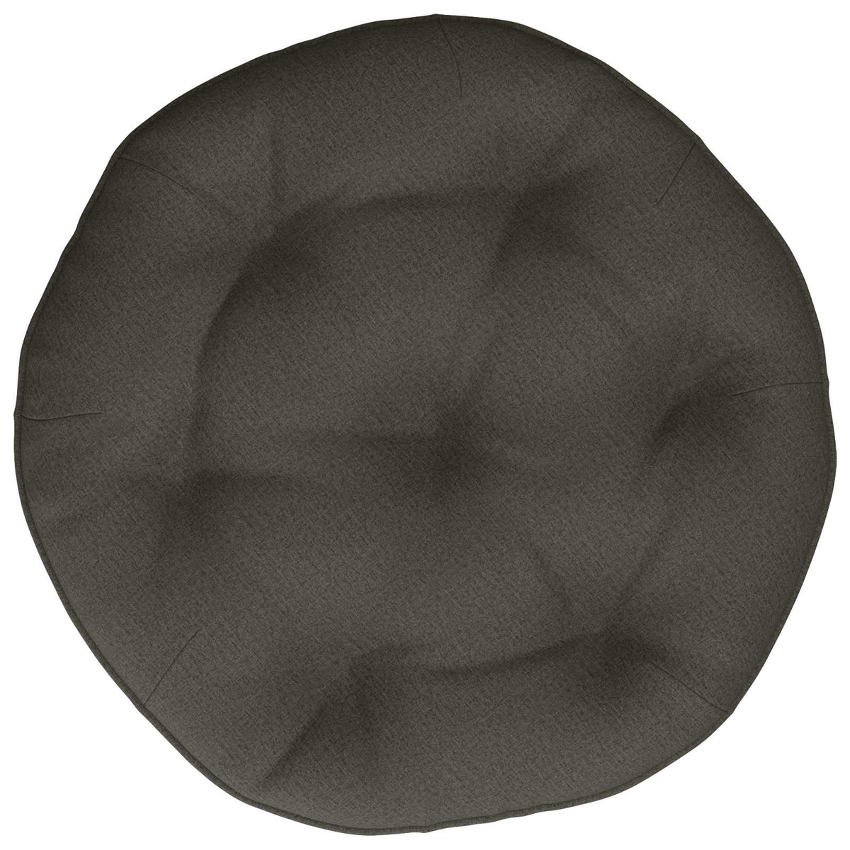 Hængestolspude VIANEN 100% polyester Antracit Ø 60 x 10 cm