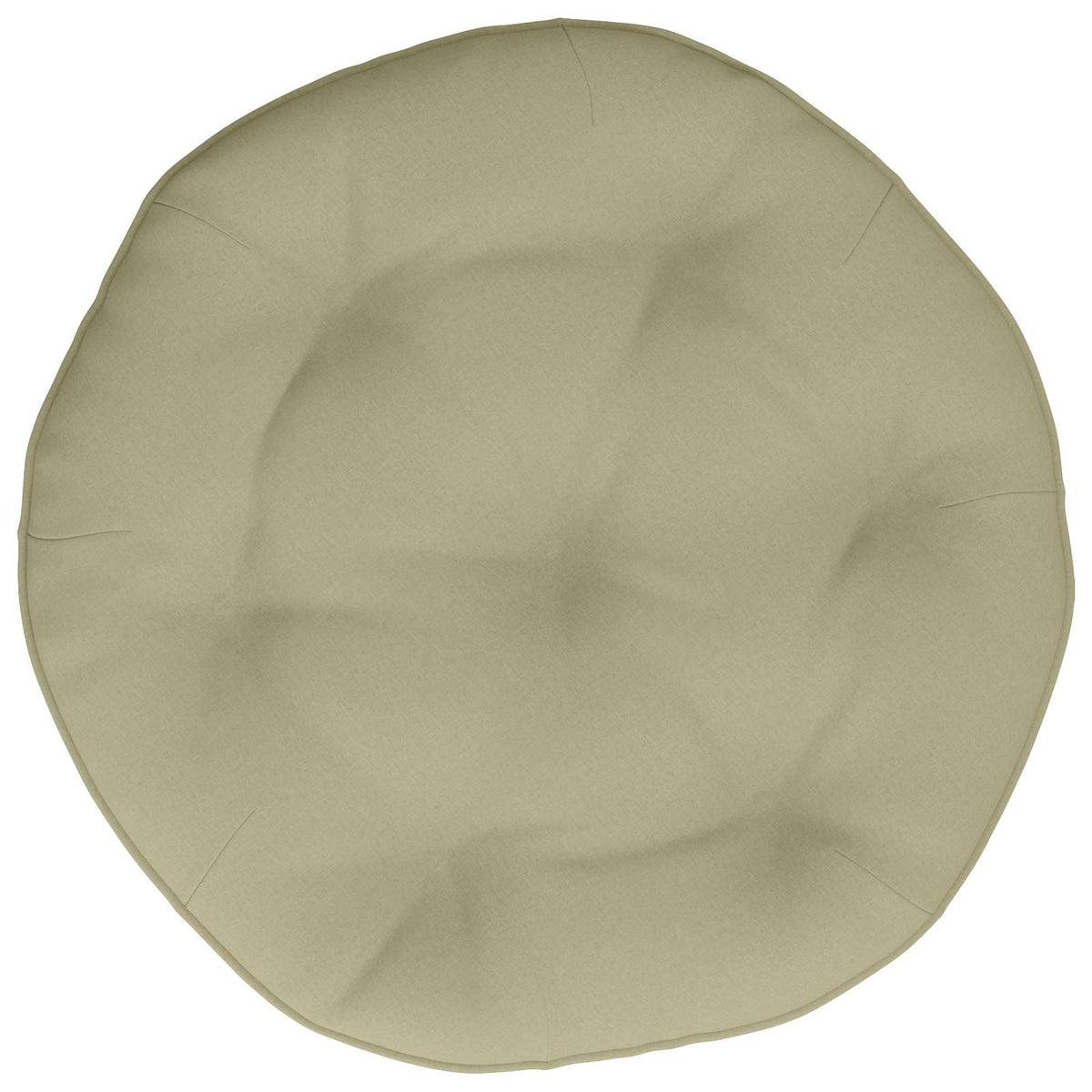 Hængestolspude VIANEN 100% polyester Lys grøn Ø 50 x 10 cm