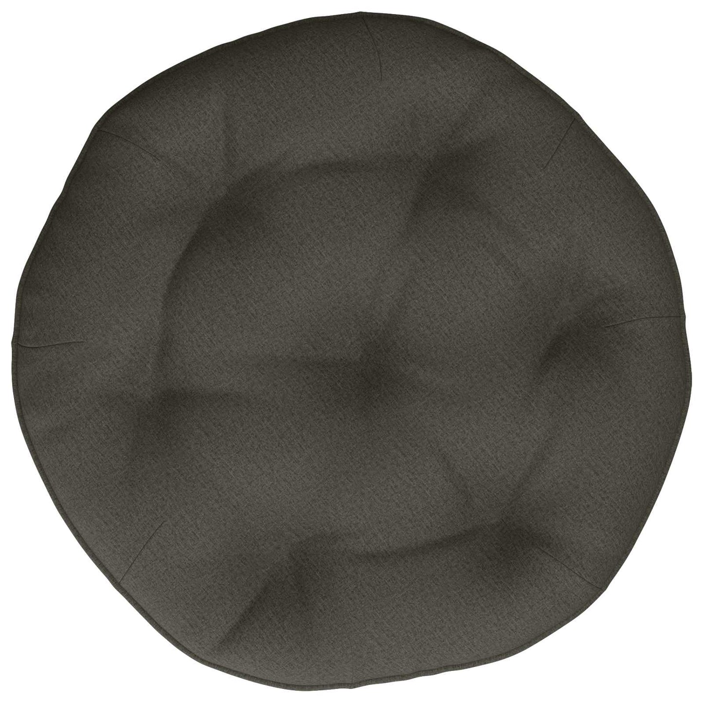 Hængestolspude VIANEN 100% polyester Antracit Ø 50 x 10 cm
