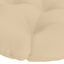 Hængestolspude VIANEN 100% polyester Cremefarvet Ø 50 x 10 cm