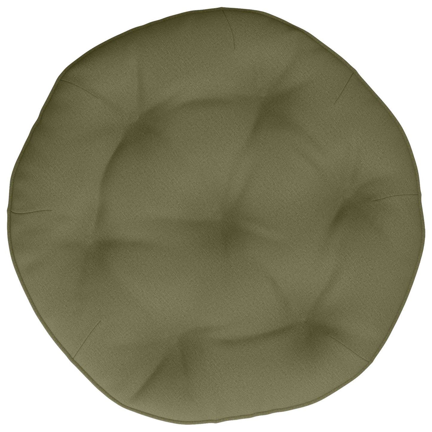 Hængestolspude VIANEN 100% polyester Olivengrøn Ø 45 x 10 cm