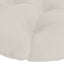 Hængestolspude VIANEN 100% polyester Hvid Ø 45 x 10 cm