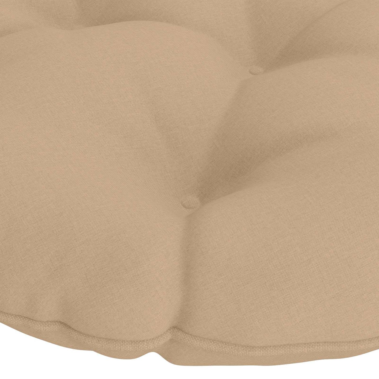 Hængestolspude VIANEN 100% polyester Sandfarvet Ø 45 x 10 cm