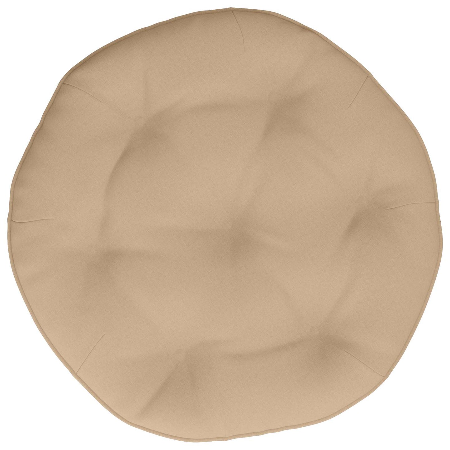Hængestolspude VIANEN 100% polyester Sandfarvet Ø 45 x 10 cm