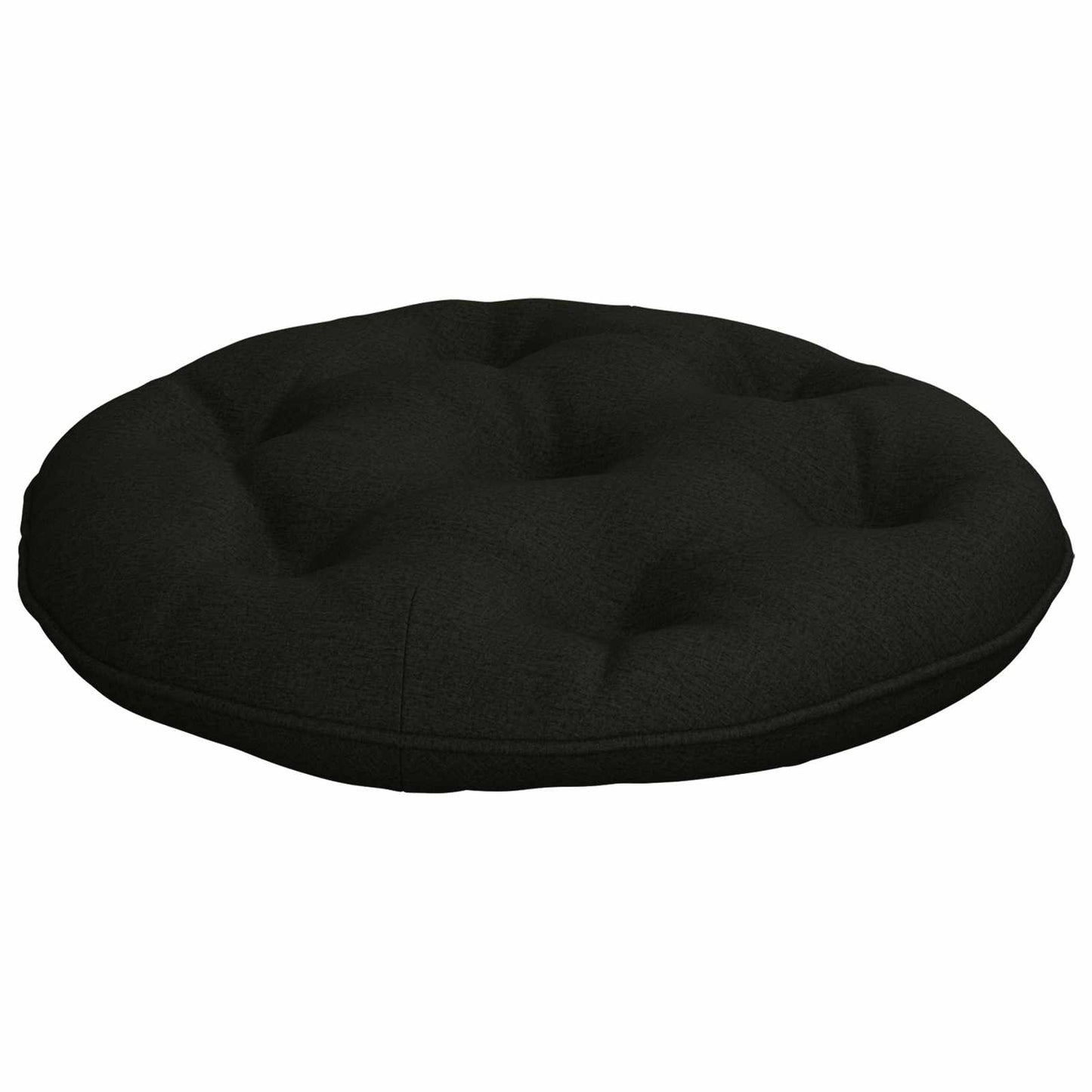 Hængestolspude VIANEN 100% polyester Sort Ø 45 x 10 cm