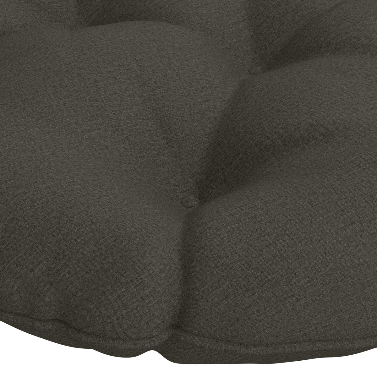 Hængestolspude VIANEN 100% polyester Antracit Ø 45 x 10 cm