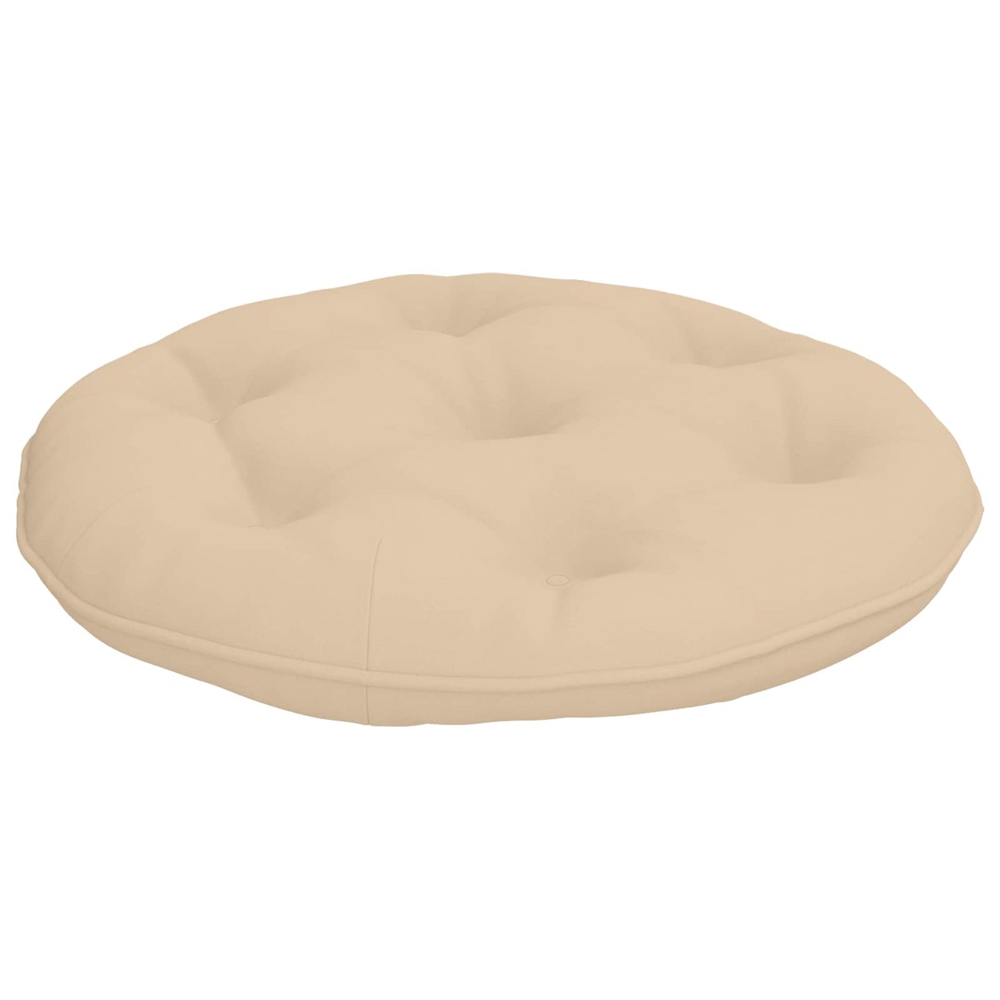 Hængestolspude VIANEN 100% polyester Cremefarvet Ø 45 x 10 cm