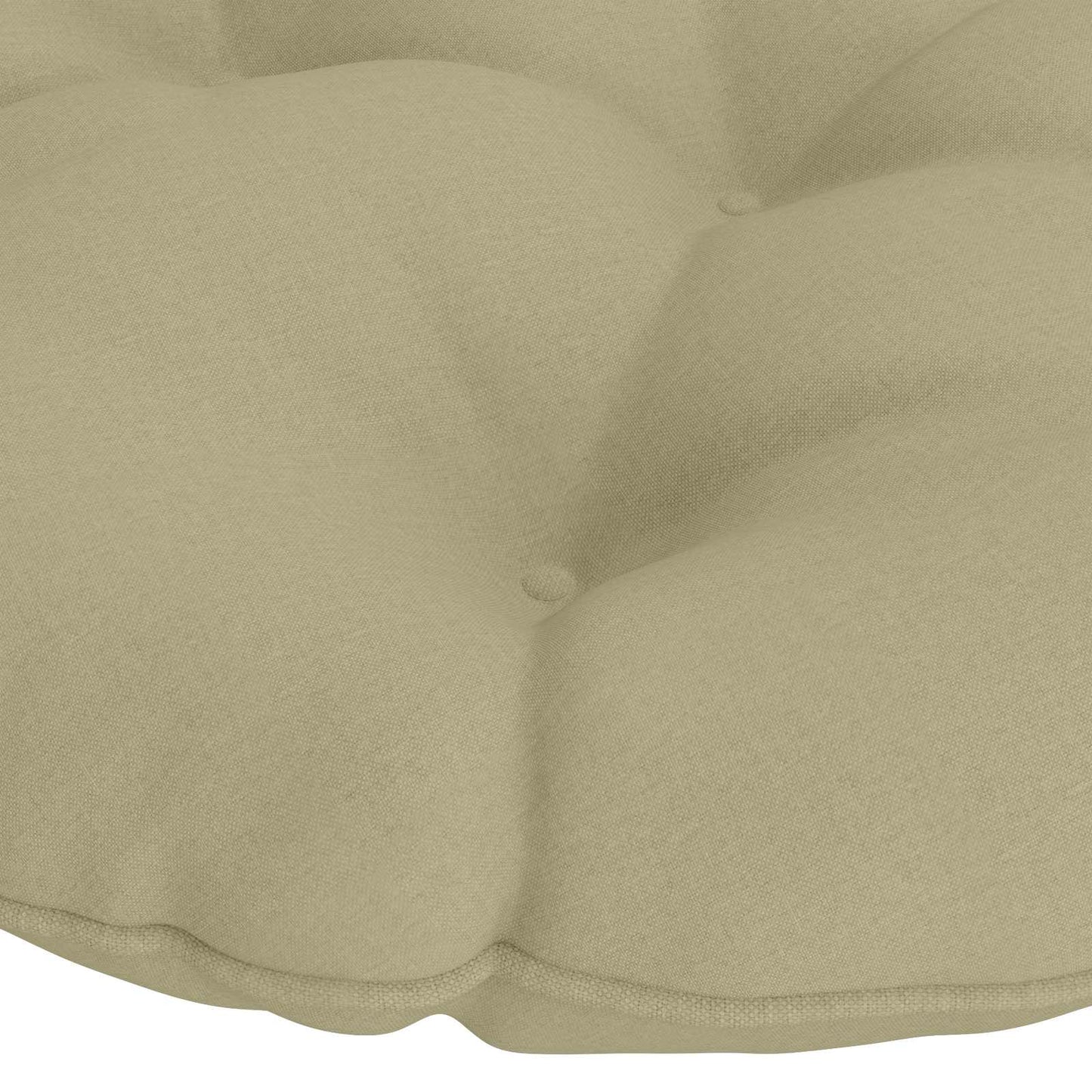 Hængestolspude VIANEN 100% polyester Lys grøn Ø 40 x 10 cm