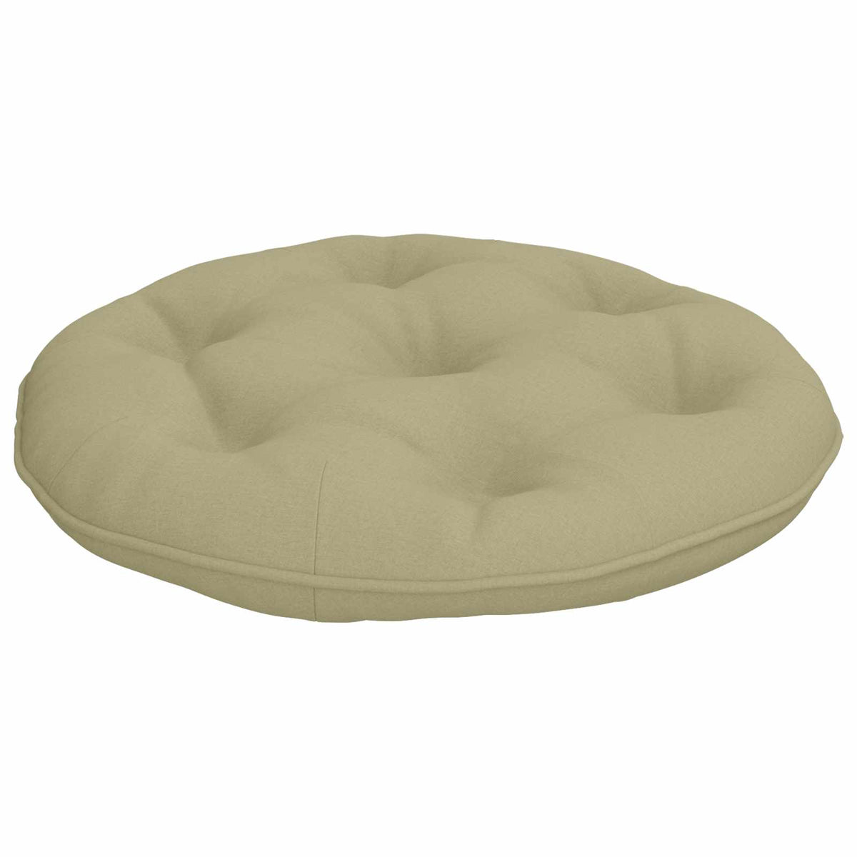 Hængestolspude VIANEN 100% polyester Lys grøn Ø 40 x 10 cm