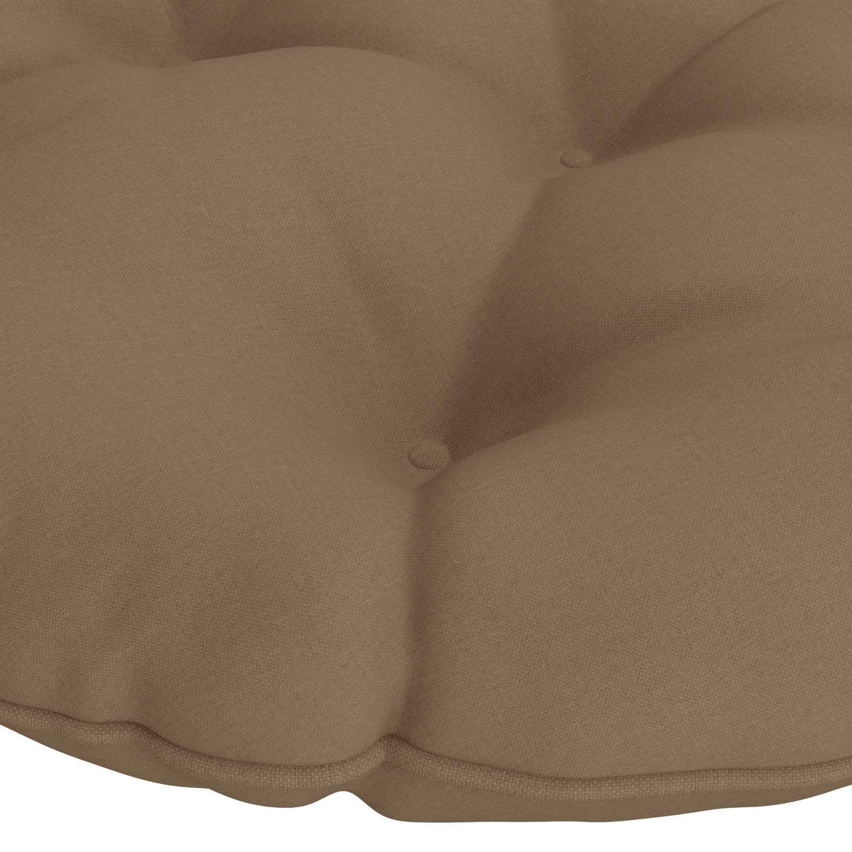 Hængestolspude VIANEN 100% polyester Gråbrun Ø 40 x 10 cm