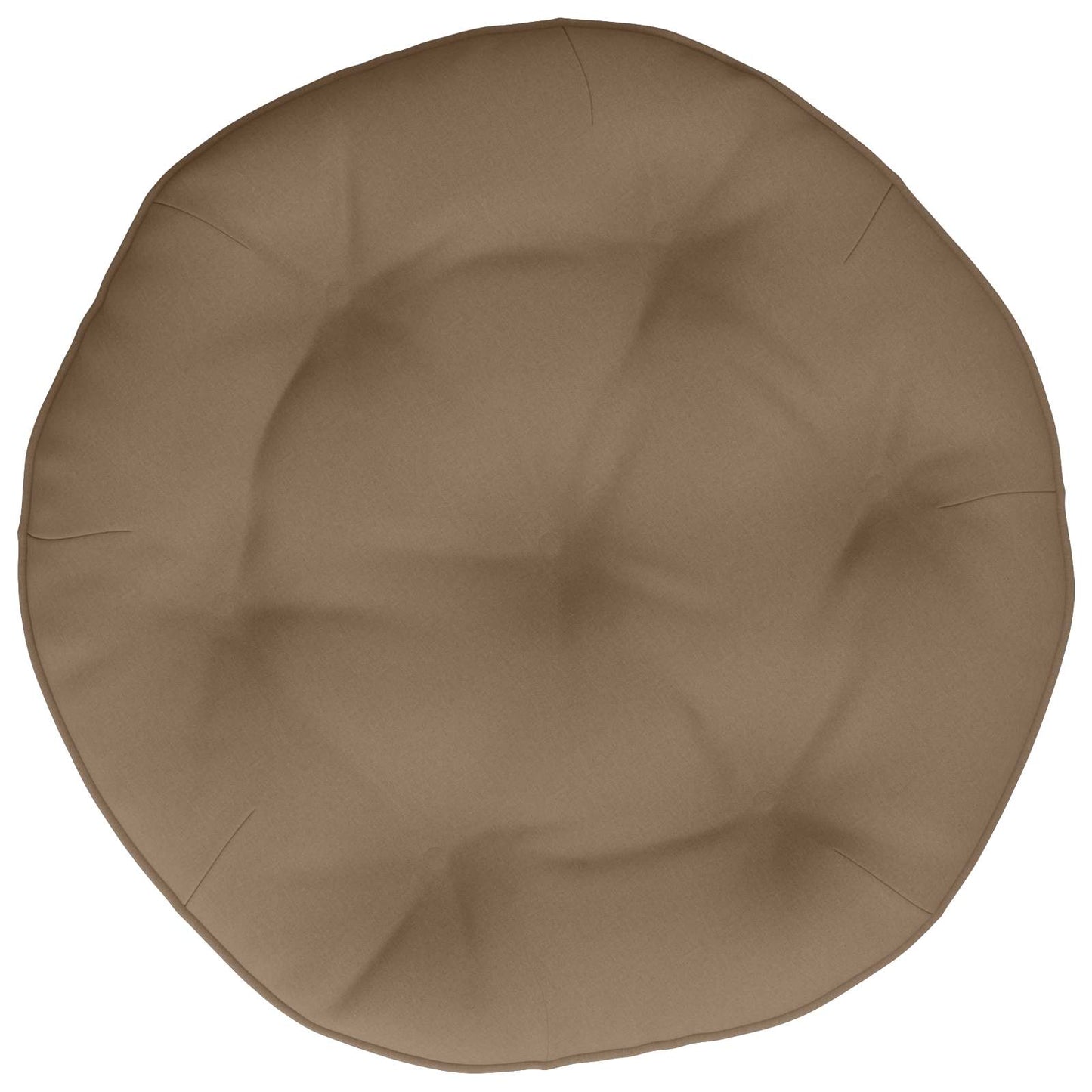 Hængestolspude VIANEN 100% polyester Gråbrun Ø 40 x 10 cm