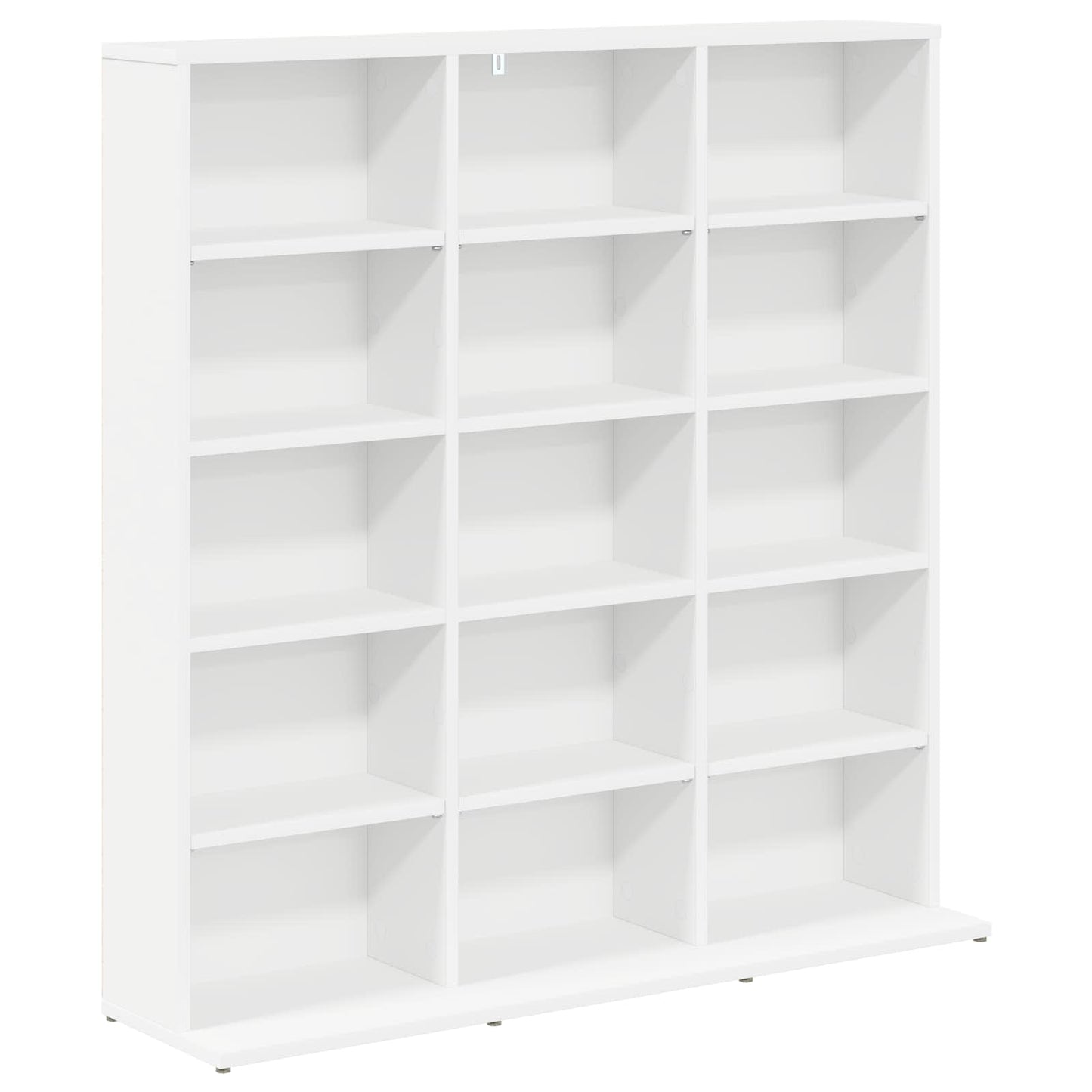 CD Skab Hvid 96 x 23,5 x 97,5 cm Konstrueret træ