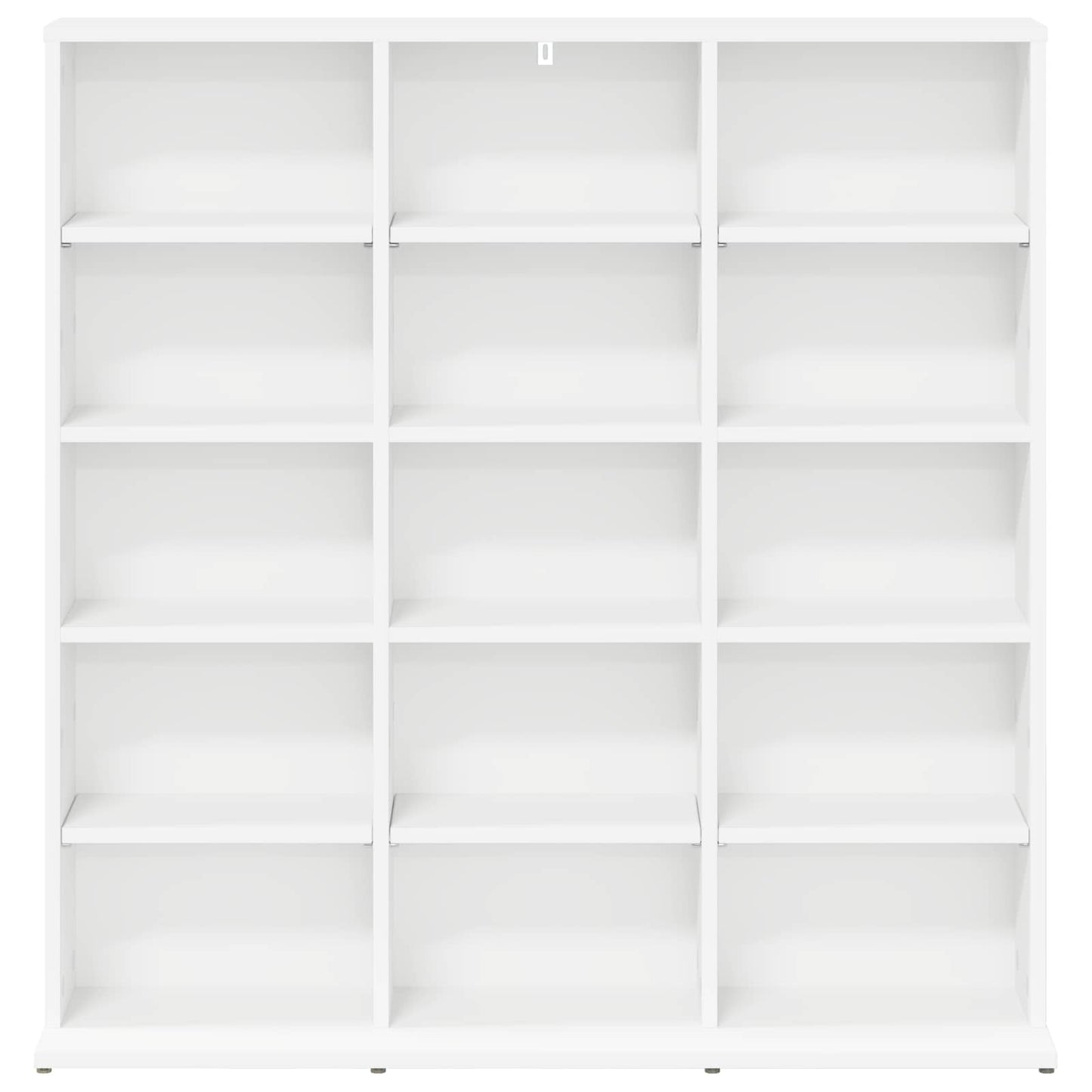 CD Skab Hvid 96 x 23,5 x 97,5 cm Konstrueret træ