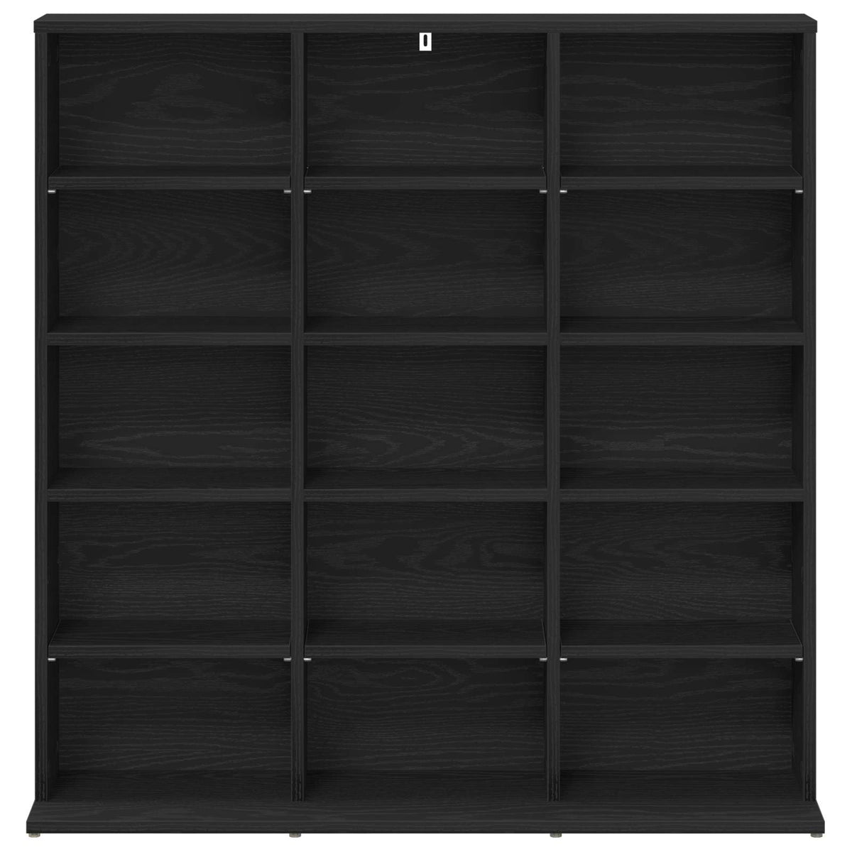 CD Skab Sort eg 96 x 23,5 x 97,5 cm Konstrueret træ