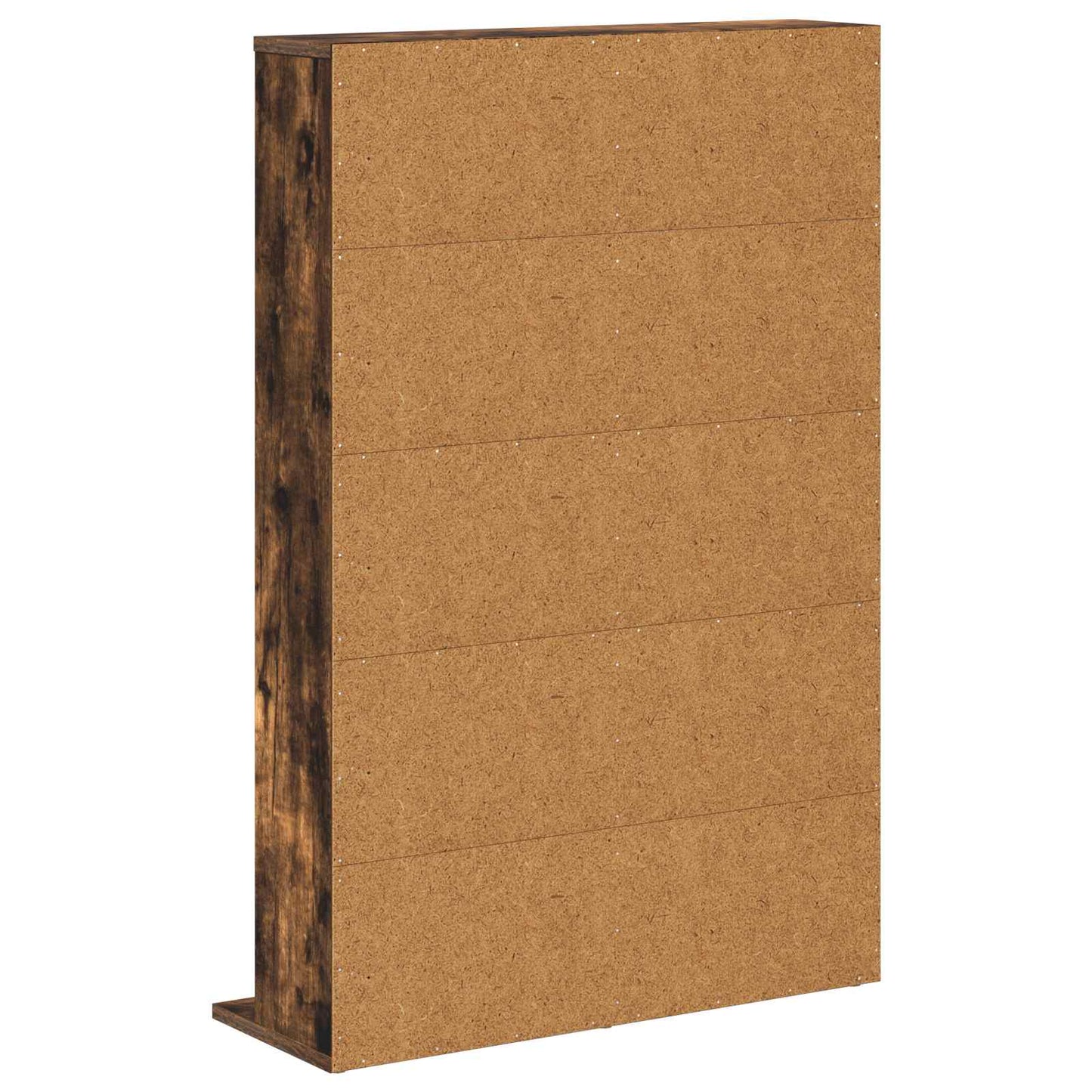 CD Skab Røget eg 65 x 23,5 x 97,5 cm Konstrueret træ