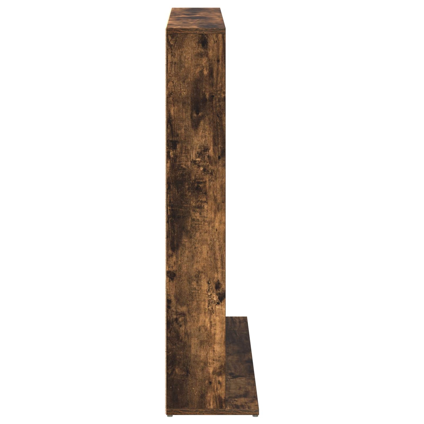 CD Skab Røget eg 65 x 23,5 x 97,5 cm Konstrueret træ