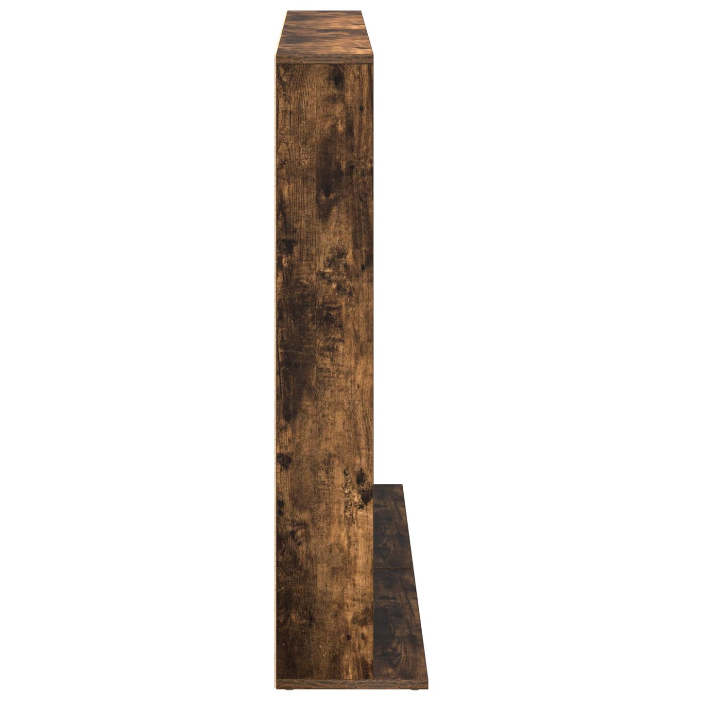 CD Skab 2 stk. Røget eg 65 x 23,5 x 97,5 cm Konstrueret træ
