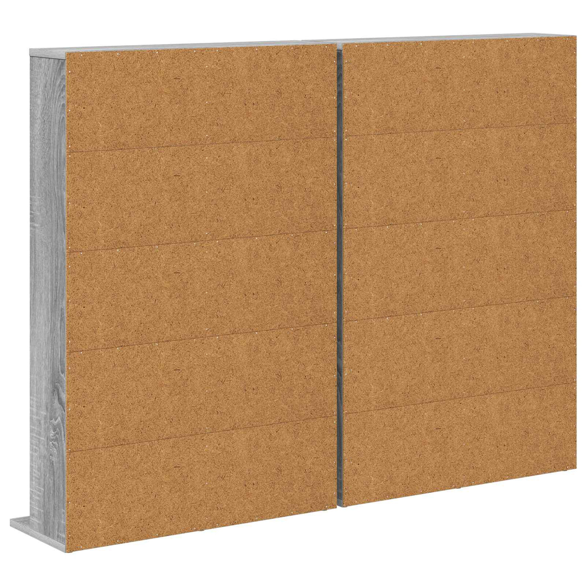 CD Skab 2 stk. Grå Sonoma 65 x 23,5 x 97,5 cm Konstrueret træ