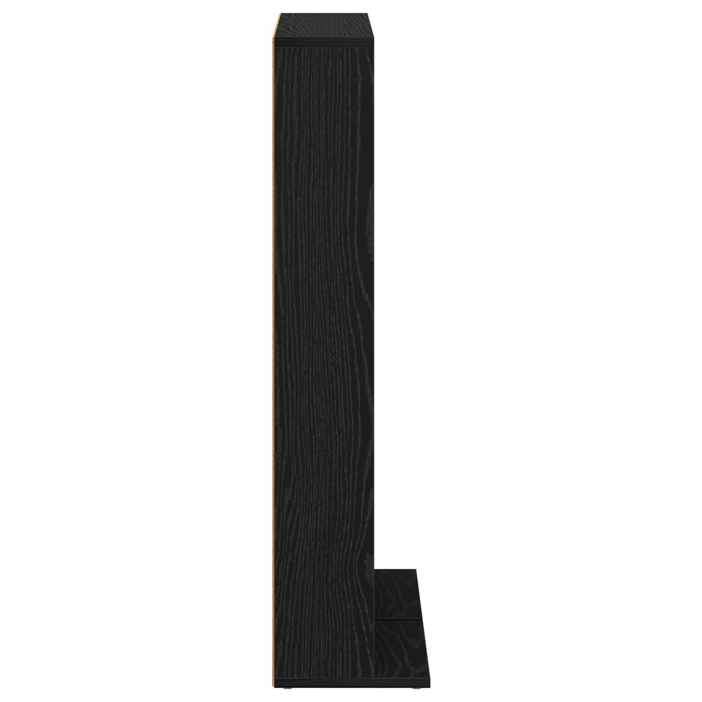 CD Skab 2 stk. Sort eg 33 x 23,5 x 97,5 cm Konstrueret træ