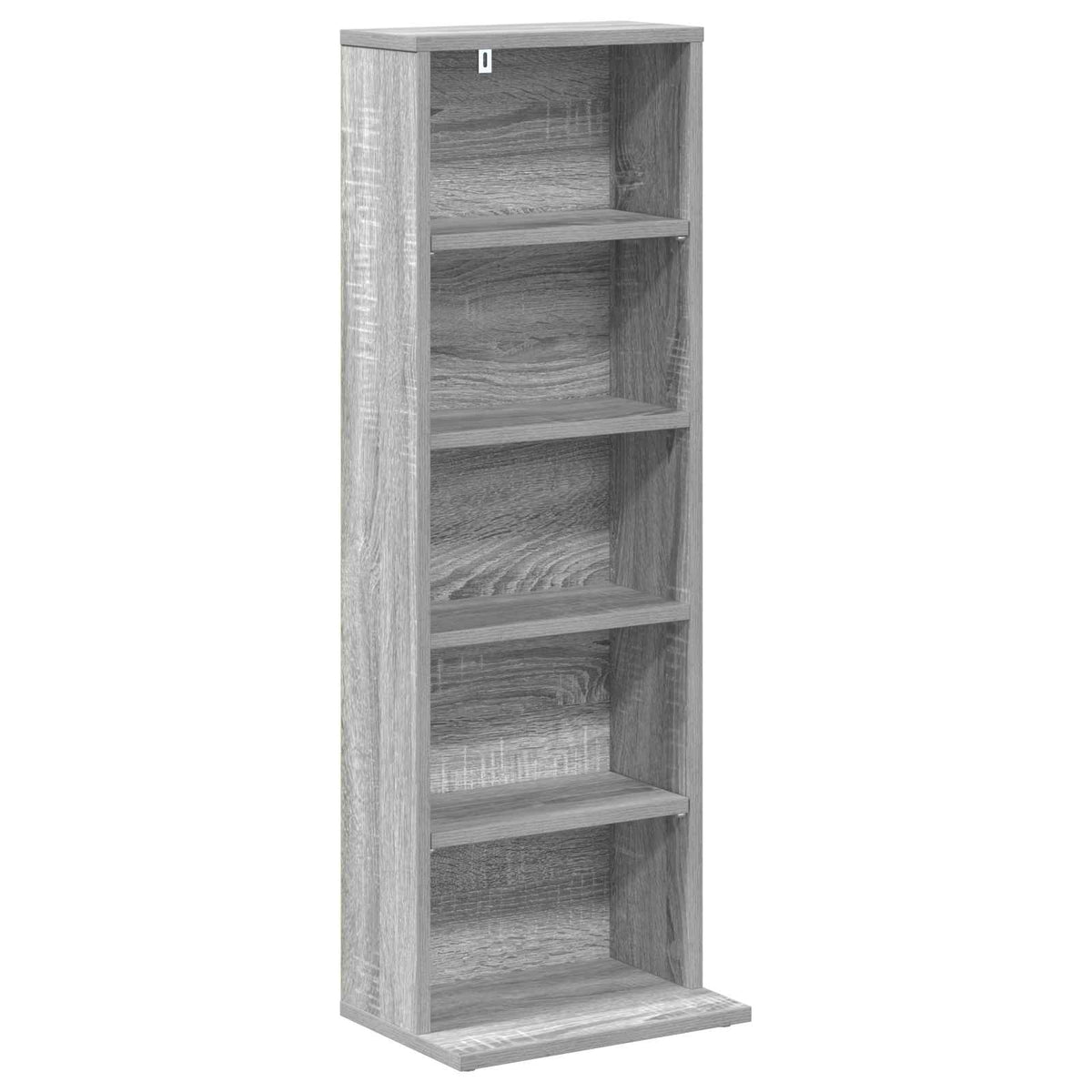 CD Skab 2 stk. Grå Sonoma 33 x 23,5 x 97,5 cm Konstrueret træ