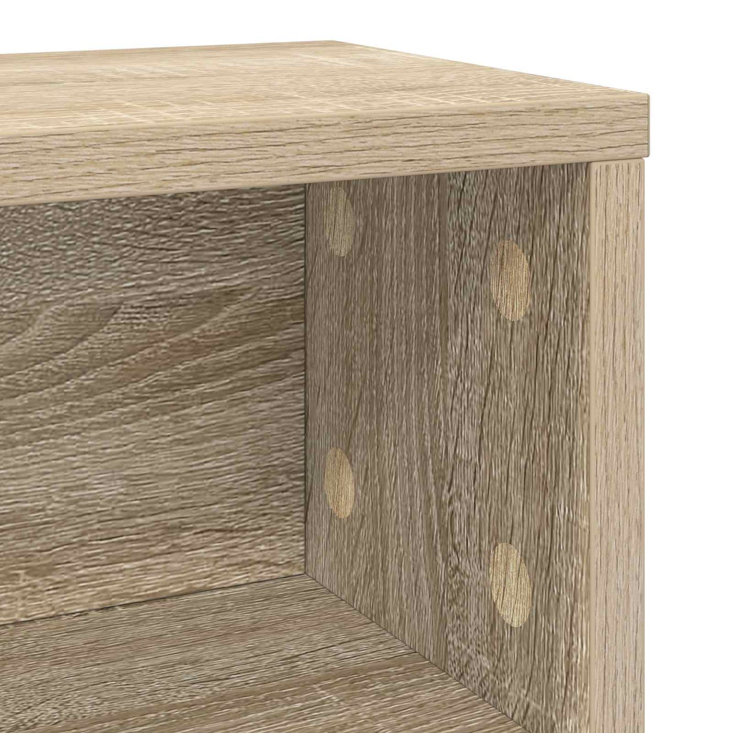 CD Opbevaringsrække Sonoma-eg 40 x 17 x 17 cm Konstrueret træ