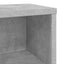 CD Opbevaringsrække 2 stk. Betongrå 40 x 17 x 17 cm