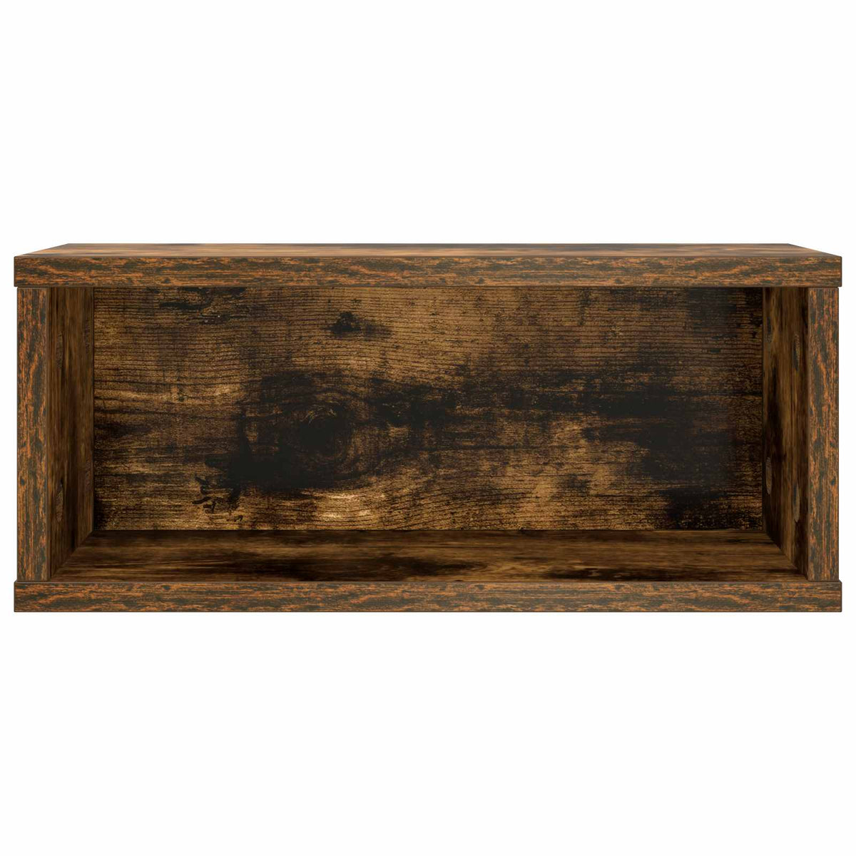 CD Opbevaringsrække Røget eg 40 x 17 x 17 cm Konstrueret træ