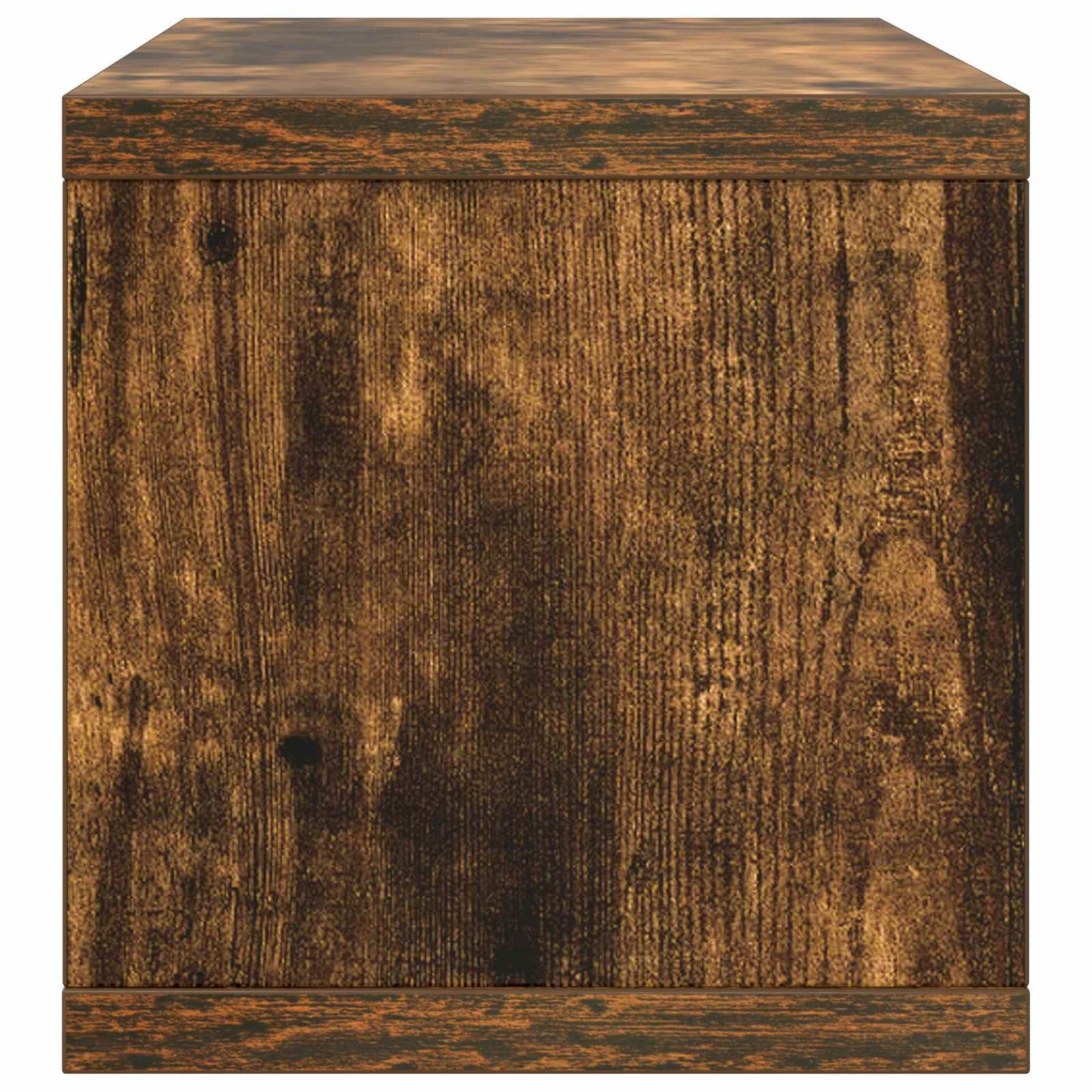 CD Opbevaringsrække Røget eg 40 x 17 x 17 cm Konstrueret træ