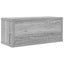 CD Opbevaringsrække Grå Sonoma 40 x 17 x 17 cm Konstrueret træ