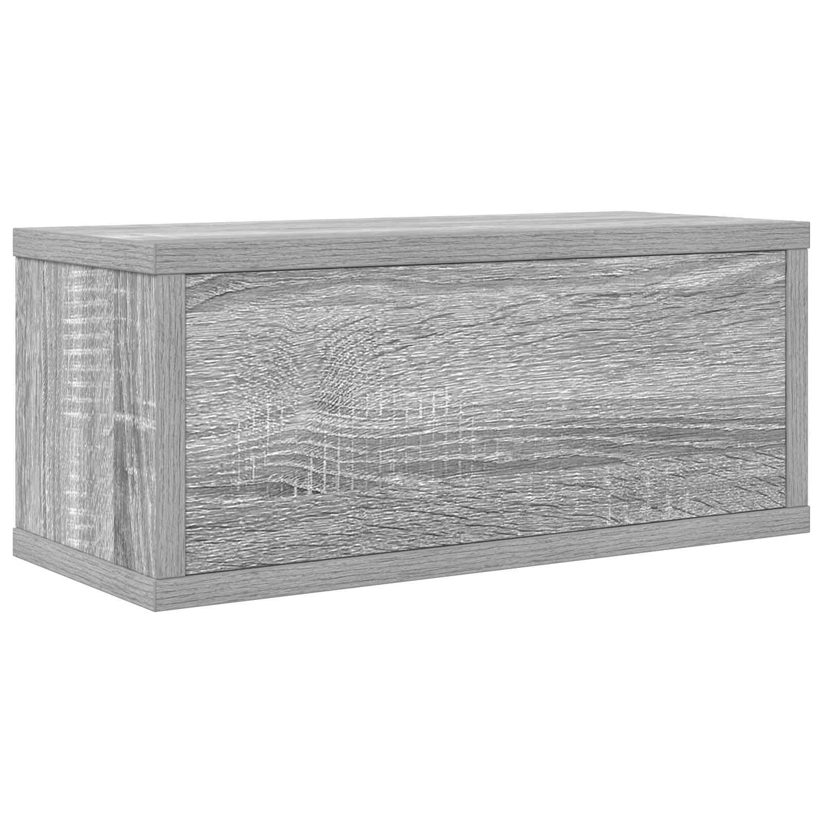 CD Opbevaringsrække Grå Sonoma 40 x 17 x 17 cm Konstrueret træ