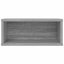 CD Opbevaringsrække Grå Sonoma 40 x 17 x 17 cm Konstrueret træ