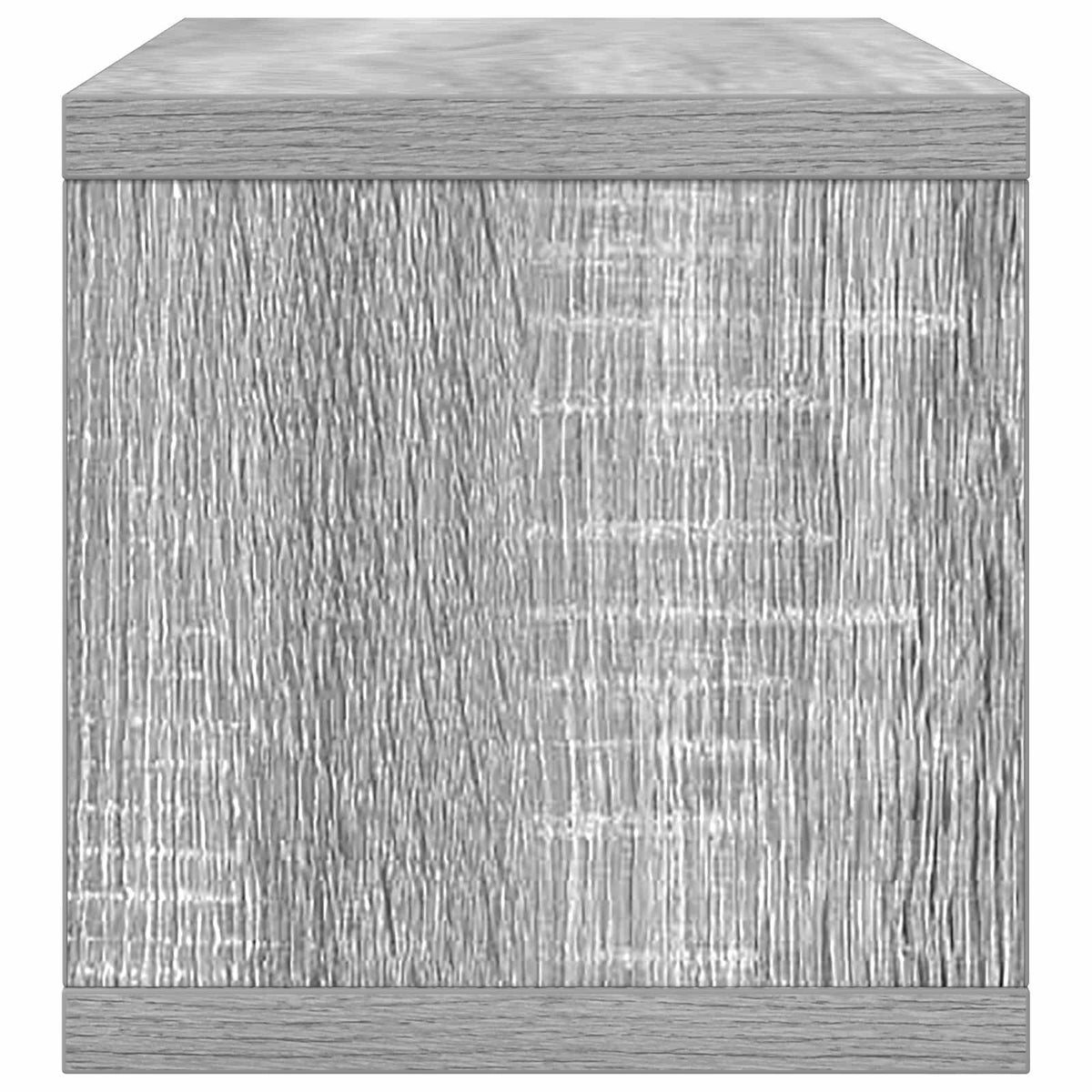 CD Opbevaringsrække 2 stk. Grå Sonoma 40 x 17 x 17 cm