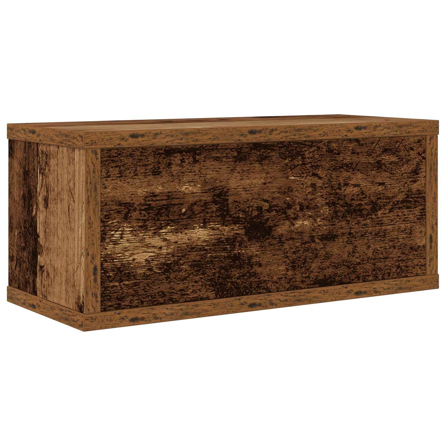 CD Opbevaringsrække Gammelt træ 40 x 17 x 17 cm Konstrueret træ