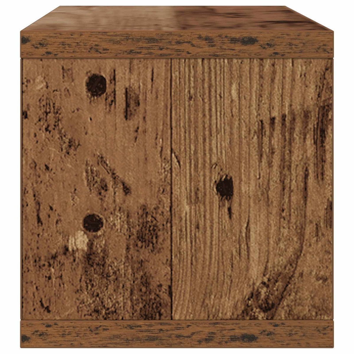 CD Opbevaringsrække Gammelt træ 40 x 17 x 17 cm Konstrueret træ