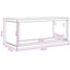 CD Opbevaringsrække Artisan-eg 40 x 17 x 17 cm Konstrueret træ