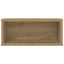 CD Opbevaringsrække 2 stk. Artisan-eg 40 x 17 x 17 cm