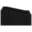 LP pladeæske Sort eg 23 x 33 x 16 cm Konstrueret træ