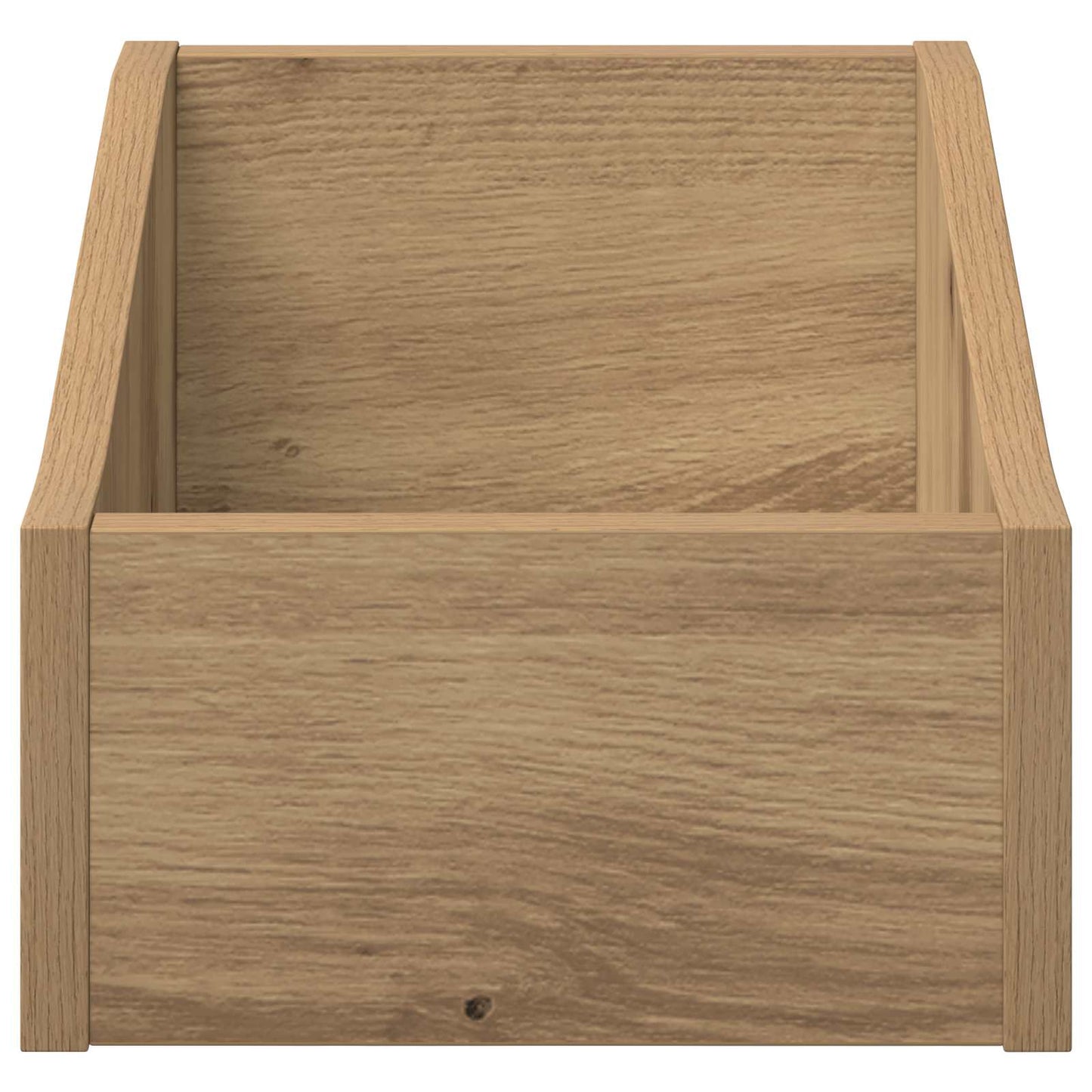 LP pladeæske 2 stk. Artisan-eg 23 x 33 x 16 cm Konstrueret træ
