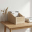 LP pladeæske Sonoma-eg 18 x 32 x 18 cm Konstrueret træ