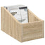 LP pladeæske Sonoma-eg 18 x 32 x 18 cm Konstrueret træ